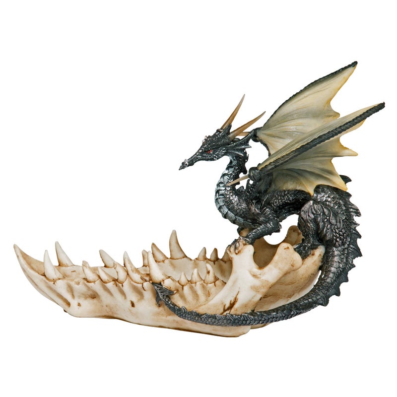 Design Toscano Jaw of the Dragon Offering Dish. - Image 2